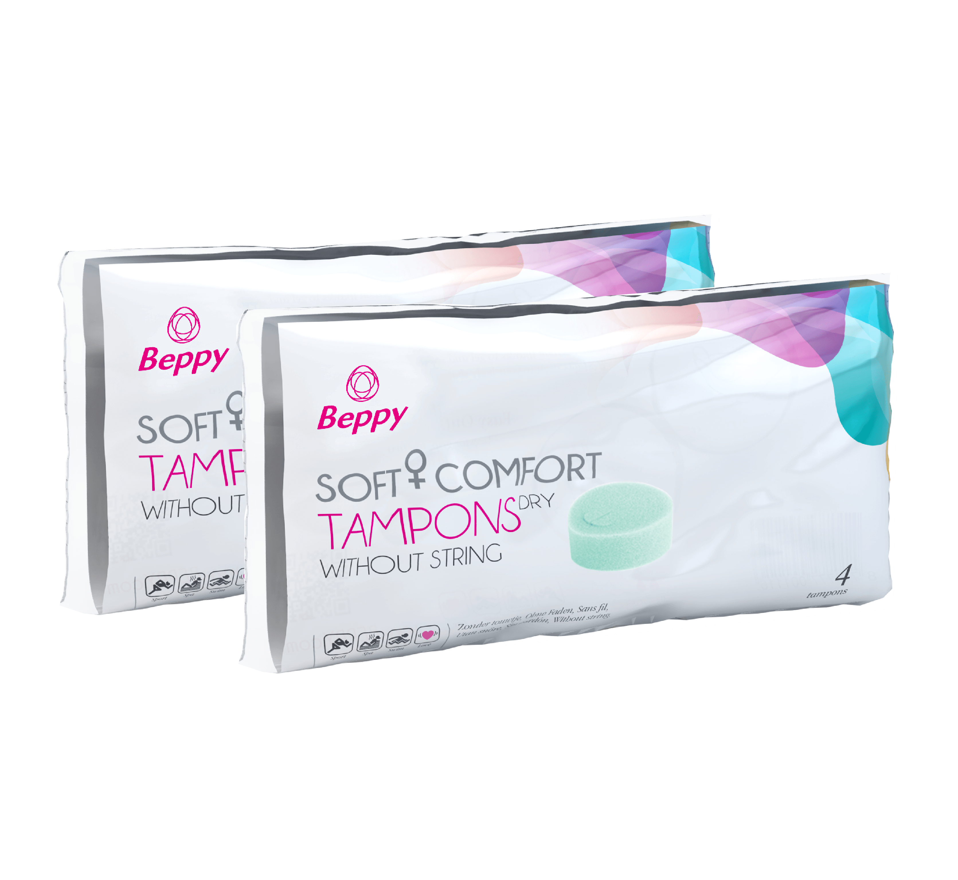 Beppy Soft Comfort Tampons - Dry Tampon without ribbon