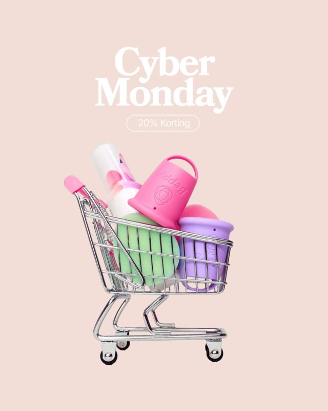 Cyber Monday treat! 😋🍰 - Het aftellen is begonnen… Dit is écht je allerlaatste kans op 20% korting.

Let op: de actie eindigt stipt om 23:59!